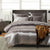 Solid Color Satin Luxury Duvet Cover Pillowcases Silk Sateen Comforter Cover Bed Sheet Home Textile For 9 Sizes