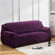 Solid Color Thick Plush Stretch Couch Cover for Living Room Elastic Sofa Cover Universal Sectional Slipcover 1/2/3/4 seater