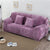 Solid Color Thick Plush Stretch Couch Cover for Living Room Elastic Sofa Cover Universal Sectional Slipcover 1/2/3/4 seater