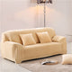 Solid Color Thick Plush Stretch Couch Cover for Living Room Elastic Sofa Cover Universal Sectional Slipcover 1/2/3/4 seater