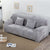 Solid Color Thick Plush Stretch Couch Cover for Living Room Elastic Sofa Cover Universal Sectional Slipcover 1/2/3/4 seater