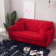 Solid Color Thick Plush Stretch Couch Cover for Living Room Elastic Sofa Cover Universal Sectional Slipcover 1/2/3/4 seater