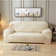 Solid Color Thick Plush Stretch Couch Cover for Living Room Elastic Sofa Cover Universal Sectional Slipcover 1/2/3/4 seater