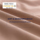 Solid Color Waterproof Fitted Sheet Sanding Fabric Ventilation Adult Mattress Cover Protector With Elastic Band Bed Linens
