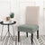 Solid  Dining Chair Cover Elastic Half-wraped Seat Case for Kichen Wedding Banquet Hotel Chair Cushions Cover Removable Washable