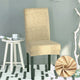 Spandex Printing Chair Cover Elastic Chair Slipcover Modern Removable Anti-dirty Seat Case for Kitchen Dining Room