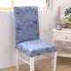 Spandex Printing Chair Cover Elastic Chair Slipcover Modern Removable Anti-dirty Seat Case for Kitchen Dining Room