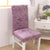 Spandex Printing Chair Cover Elastic Chair Slipcover Modern Removable Anti-dirty Seat Case for Kitchen Dining Room