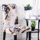 Spandex Printing Chair Cover Elastic Chair Slipcover Modern Removable Anti-dirty Seat Case for Kitchen Dining Room