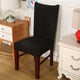 Spandex Printing Chair Cover Elastic Chair Slipcover Modern Removable Anti-dirty Seat Case for Kitchen Dining Room