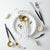 Stainless Steel Cutlery Noble Fork Knife Dessert Dinnerware Tableware Gold Silver Black Coffee