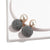 Statement Dangle Earrings Bohemia Stripe Ball Pendant Pom Pom Big Drop Earrings For Women Fashion Party Earring Jewelry