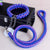Strong Nylon Dog Collar Leash Set Braided Pet Walking Necklace Leash Traction Collar Lead Rope Small Large Dog Train Accessories
