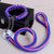 Strong Nylon Dog Collar Leash Set Braided Pet Walking Necklace Leash Traction Collar Lead Rope Small Large Dog Train Accessories