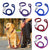 Strong Nylon Dog Collar Leash Set Braided Pet Walking Necklace Leash Traction Collar Lead Rope Small Large Dog Train Accessories