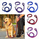 Strong Nylon Dog Collar Leash Set Braided Pet Walking Necklace Leash Traction Collar Lead Rope Small Large Dog Train Accessories
