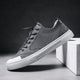 Summer Men Shoes Breathable Mesh Mens Shoes Casual Fashion Low Lace-up Canvas Shoes Flats Zapatillas Hombre Free Shipping