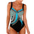 Swimwear Women 2019 One Piece Swimsuit Push Up Vintage Retro Bathing Suit Swimming for Beach Wear Monokini Plus Size Swimwear