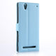 T2 Fashion Wallet PU Leather Case For Sony Xperia T2 Ultra / Dual D5322 XM50h  Magnetic Filp Cover Fundas Holder Stand Phone Bag