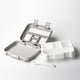TUUTH Microwave Lunch Box Portable Multiple Grids Bento Box for School Student Kids Children Dinnerware Food Storage Container