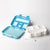 TUUTH Microwave Lunch Box Portable Multiple Grids Bento Box for School Student Kids Children Dinnerware Food Storage Container