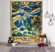 Tarot Sun and Moon Pattern Blanket Tarot Indian Mandala Tapestry Wall Hanging Bohemia Gypsy Home Bedroom Decorating Throw