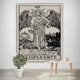 Tarot Sun and Moon Pattern Blanket Tarot Indian Mandala Tapestry Wall Hanging Bohemia Gypsy Home Bedroom Decorating Throw