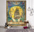 Tarot Sun and Moon Pattern Blanket Tarot Indian Mandala Tapestry Wall Hanging Bohemia Gypsy Home Bedroom Decorating Throw