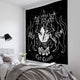 Tarot Sun and Moon Pattern Blanket Tarot Indian Mandala Tapestry Wall Hanging Bohemia Gypsy Home Bedroom Decorating Throw
