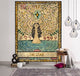 Tarot Sun and Moon Pattern Blanket Tarot Indian Mandala Tapestry Wall Hanging Bohemia Gypsy Home Bedroom Decorating Throw