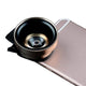 Universal Camera Phone Lens Kit Clip Super Wide Angle 0.45X Macro Lens 12.5X Bag Set for iPhone X 8 7 Plus Samsung iPhone Lenses