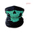 Universal Motorycle Bicycle Ski Skull Half Face Mask Ghost Scarf Multi Use Neck Warmer COD Winter Halloween Face shield