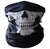 Universal Motorycle Bicycle Ski Skull Half Face Mask Ghost Scarf Multi Use Neck Warmer COD Winter Halloween Face shield