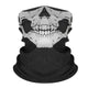 Vexverm Motorcycle  Face Mask Face Scarf Shield SKULL Ghost Face Windproof Mask Sun Mask Balaclava Party Bicycle Bike Masks