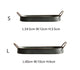 Vintage Metal Storage Tray Retro Dessert Fruit Cake Bread Plate with Handle Home Kitchen Food Organizer Desktop Sundries Tray
