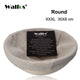 WALFOS  Natural Rattan Fermentation Wicker Basket Country Baguette French Bread Mass Proofing Baskets Dough Banneton Baskets
