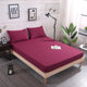 Washed Cotton Striped Printing Sheet Mattress Cover With Elastic Band Simple Comfortable Bedding Linens Home Textile