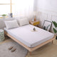 Washed Cotton Striped Printing Sheet Mattress Cover With Elastic Band Simple Comfortable Bedding Linens Home Textile
