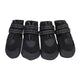 Waterproof Pet Dog Luminous Shoes Anti-slip Rain Snow Boots Thick Warm For Small Dogs Puppy Socks PU Booties Pet Product Winter