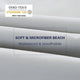 Waterproof Pillow Cases 50x70 Microfiber Beach Sweat Proof Pillow Cover Bed Bug Breathable 2pc