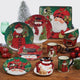 Winter's Plaid 4 Piece Mug Set
