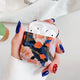 Wireless Headphone Case For Airpods 2 Case Luxury Hard Flower Cover For Air Pods Protective Charging Cases For Apple Airpod 2