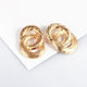 X&P 2019 Hot Geometric Earrings Metal Drop Earrings For Women Vintage Statement Gold Big Hanging Dangle Earring Brincos Jewelry