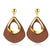 X&P 2019 New Fashion Earrings Wooden Drop Earrings For Women Statement Geometric anging Dangle Earring Brincos Vintage Jewelry