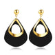 X&P 2019 New Fashion Earrings Wooden Drop Earrings For Women Statement Geometric anging Dangle Earring Brincos Vintage Jewelry