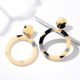 X&P New Geometric Acrylic Drop Earrings for Women Fashion Long Leopard Earrings Jewelry Statement Camouflage Design Earring 2019
