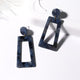 X&P New Geometric Acrylic Drop Earrings for Women Fashion Long Leopard Earrings Jewelry Statement Camouflage Design Earring 2019