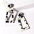 X&P New Geometric Acrylic Drop Earrings for Women Fashion Long Leopard Earrings Jewelry Statement Camouflage Design Earring 2019
