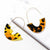 X&P New Geometric Acrylic Drop Earrings for Women Fashion Long Leopard Earrings Jewelry Statement Camouflage Design Earring 2019
