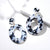 X&P New Geometric Acrylic Drop Earrings for Women Fashion Long Leopard Earrings Jewelry Statement Camouflage Design Earring 2019